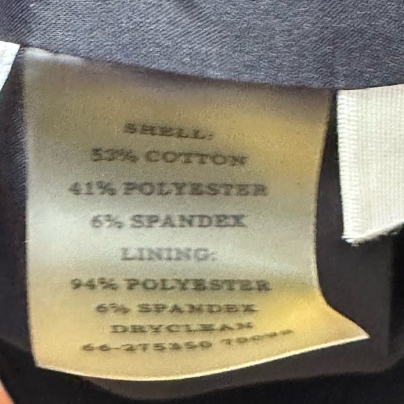Ann Taylor Black Mini Skirt Sz 10 P Lined - Picture 7 of 7
